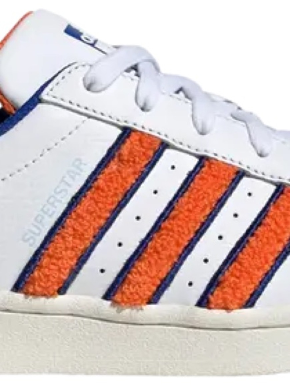 adidas Superstar 'White Orange Royal Chenille'
